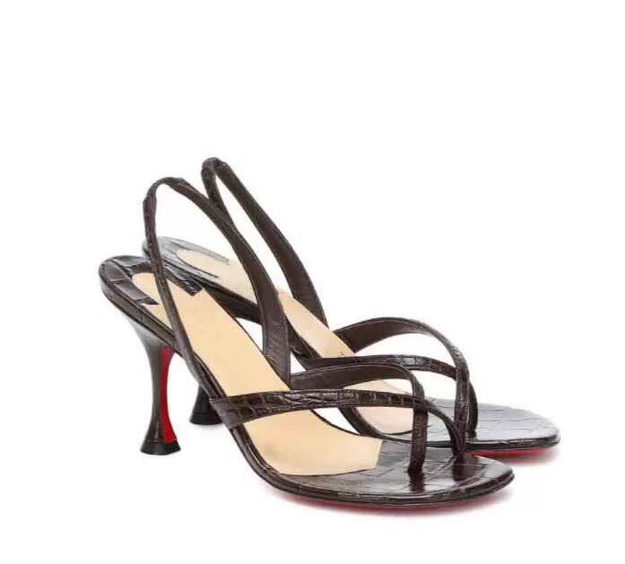 summer Women sandal calfskin leather flip flops Taralita reds botom Pumps straight over casual shoes
summer Women sandal calfskin leather flip flops Taralita reds botom Pumps straight over casual shoes