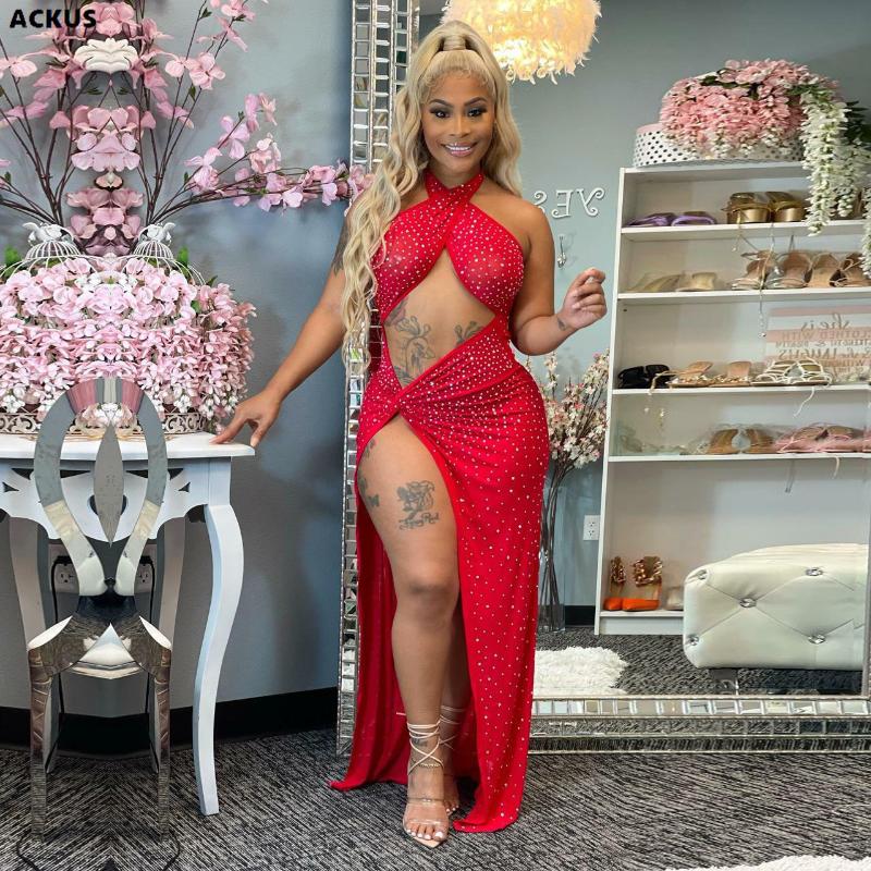 Casual Dresses Women Party Dress Sexy Club Evening Mesh See-through Diamonds Cut Out Slited Vestidos Fashion Streetwear SpringCasual, Black
Casual Dresses Women Party Dress Sexy Club Evening Mesh See-through Diamonds Cut Out Slited Vestidos Fashion Streetwear SpringCasual, Black