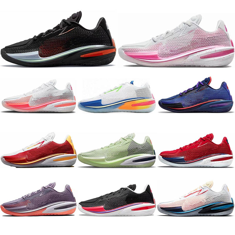 Latest Zoom G.t. Cut Mens Basketball Shoes Low Sneakers Gt Black Crimson Green Grinch Laser Blue University Pink Breast Cancer Void Yellow Mesh Sport Tenis Trainers