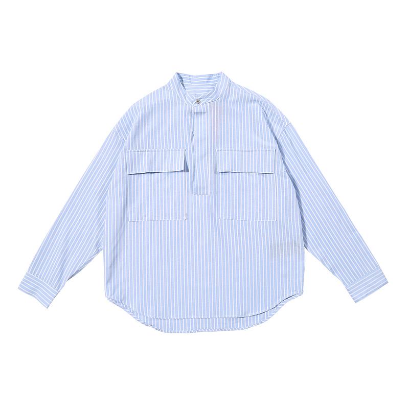 Men's Casual Shirts ( Version) 6TH Collection Pullover Henley Striped Men Hiphop Streetwear Oversized Long Sleeve, White;black
Men's Casual Shirts ( Version) 6TH Collection Pullover Henley Striped Men Hiphop Streetwear Oversized Long Sleeve, White;black