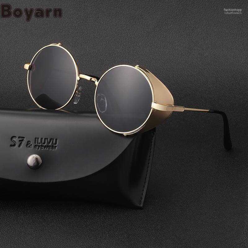 Sunglasses Boyarn Retro Wrapped Round Frame Men's Punk Design SunglaSunglassesSunglasses
Sunglasses Boyarn Retro Wrapped Round Frame Men's Punk Design SunglaSunglassesSunglasses