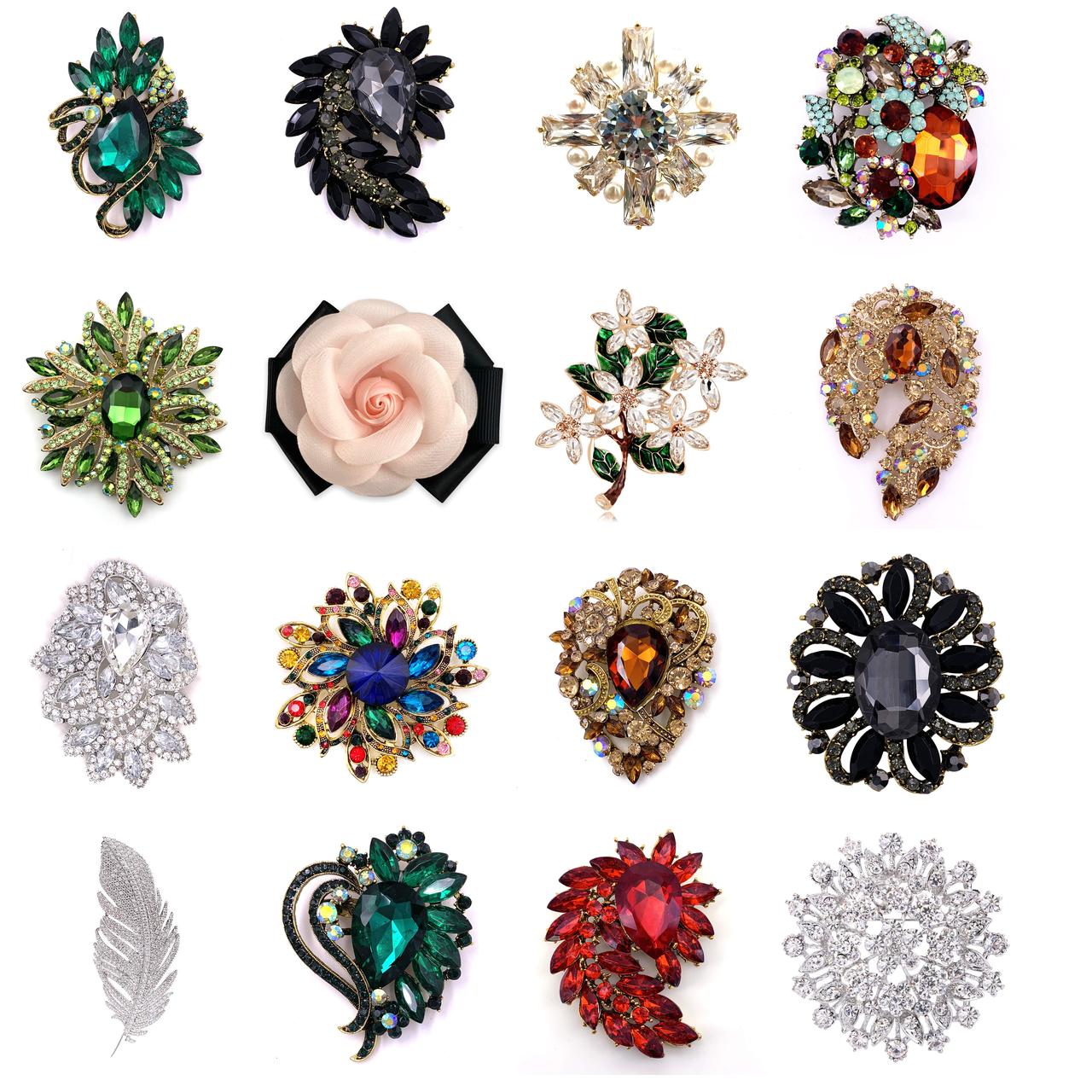 Hair Accessories Rhinestone Feather Brooch Pin For Women Men Fashion Crystal Delicate Leaf Lapel Pins Elegant Dress Jewelry Boutonnie amyJa
Hair Accessories Rhinestone Feather Brooch Pin For Women Men Fashion Crystal Delicate Leaf Lapel Pins Elegant Dress Jewelry Boutonnie amyJa