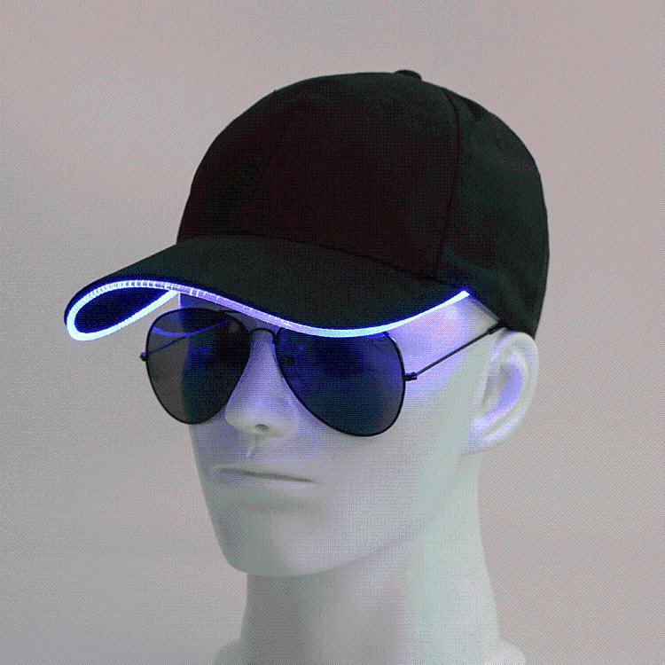 Visors Light Up Black Baseball Hat For Woman Men Summer Outdoor Night Run Safe Fluorescent Hats Man Luminous Cap Party PropsVisors, White
Visors Light Up Black Baseball Hat For Woman Men Summer Outdoor Night Run Safe Fluorescent Hats Man Luminous Cap Party PropsVisors, White