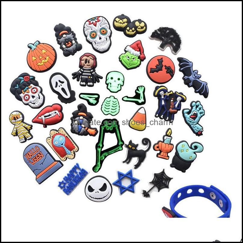 Shoe Parts Accessories Shoes 100 Pcs/Set Wholwsale Halloween Party Croc Jibbitz Clog Charms For Buckcle Decoration Braclet Part Give Away mix randomly
Shoe Parts Accessories Shoes 100 Pcs/Set Wholwsale Halloween Party Croc Jibbitz Clog Charms For Buckcle Decoration Braclet Part Give Away mix randomly