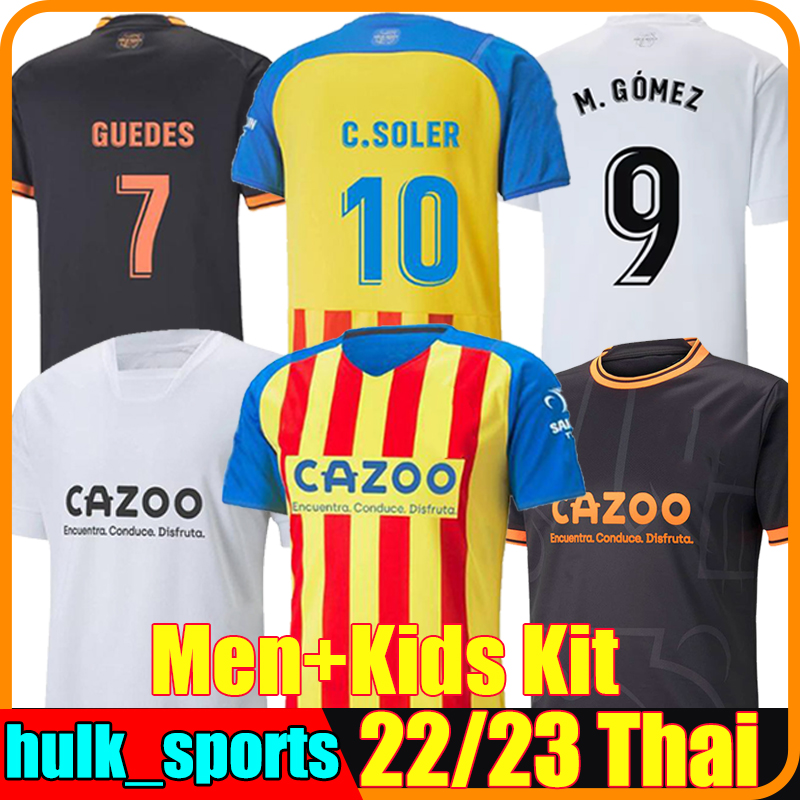 22/23 valencia soccer jerseys GUEDES GAMEIRO camisetas de futbol RODRIGO Gaya M.Gomez men kids kit football shirts 2022 2023 Rivero C.SOLER Cheryshev hom away third, 22-23 away kids
22/23 valencia soccer jerseys GUEDES GAMEIRO camisetas de futbol RODRIGO Gaya M.Gomez men kids kit football shirts 2022 2023 Rivero C.SOLER Cheryshev hom away third, 22-23 away kids