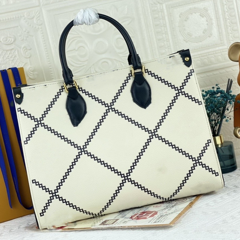 Designers onthego Shoulder Bag handle PM MM GM Calf Leather Lady Classic Fashion Luxurys handbag Tote bag, Additional box
Designers onthego Shoulder Bag handle PM MM GM Calf Leather Lady Classic Fashion Luxurys handbag Tote bag, Additional box