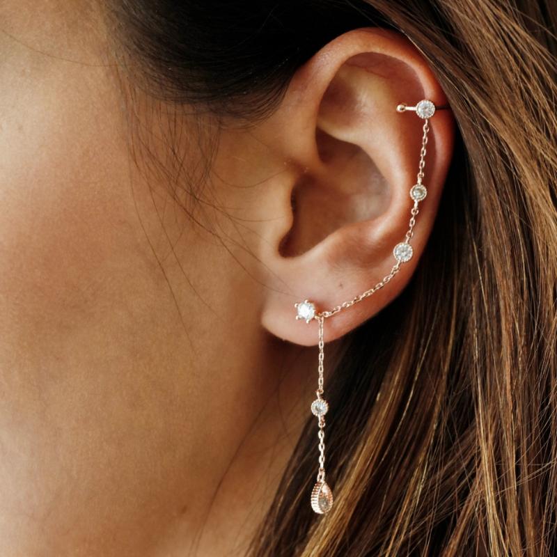 Clip-on & Screw Back Tassel Chain Earring Elegance Women Jewelry Round Bezel Cz Geometric Charm Ear Cuff Stud Gorgeous Ladies S925 JewelryCl
Clip-on & Screw Back Tassel Chain Earring Elegance Women Jewelry Round Bezel Cz Geometric Charm Ear Cuff Stud Gorgeous Ladies S925 JewelryCl
