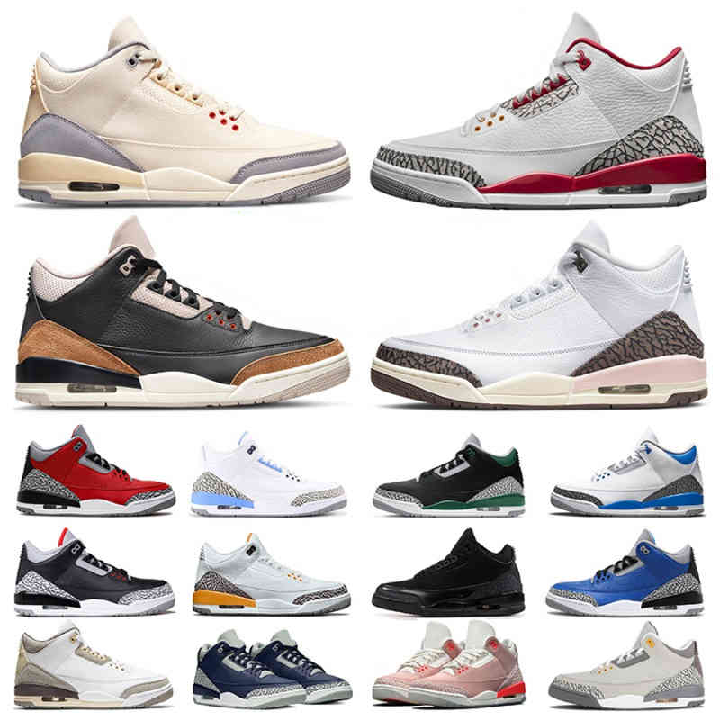Jumpman J3 3s Neapolitan Men Women Basketball Shoes Zapatos Cardinal Muslin Racer Blue Pine Green White Cement Black Dark Iris Desert Elephant Unc Chaussures
Jumpman J3 3s Neapolitan Men Women Basketball Shoes Zapatos Cardinal Muslin Racer Blue Pine Green White Cement Black Dark Iris Desert Elephant Unc Chaussures