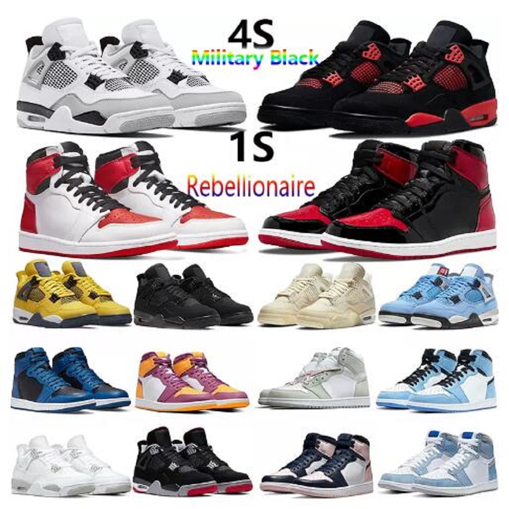 2022 Jumpman 4 4s Basketball Shoes Men Women Military Black Red Thunder Black Cat Tour yellow 1 1s Heritage Bred Patent Brotherhood Rebellionaire Sports Sneakers, # 33
2022 Jumpman 4 4s Basketball Shoes Men Women Military Black Red Thunder Black Cat Tour yellow 1 1s Heritage Bred Patent Brotherhood Rebellionaire Sports Sneakers, # 33