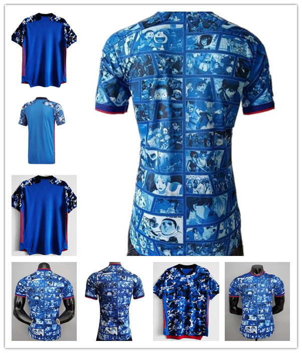 Player version Anime 20 21 22 Japan Soccer Jersey Captain Tsubasa Japanese Special Edition Home blue soccer Shirt #10 ATOM 2021 2022 football uniform, Black
Player version Anime 20 21 22 Japan Soccer Jersey Captain Tsubasa Japanese Special Edition Home blue soccer Shirt #10 ATOM 2021 2022 football uniform, Black
