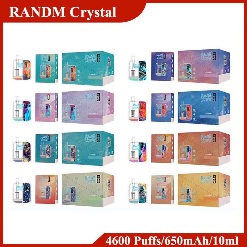 RANDM Crystal E Cigarette Mesh Coil Colorful Light Disposable Vape Rechargeable 4600 Puffs 650mAh 10ml Prefilled Pod Vapors 0% 2% 3% 5% Vapes
RANDM Crystal E Cigarette Mesh Coil Colorful Light Disposable Vape Rechargeable 4600 Puffs 650mAh 10ml Prefilled Pod Vapors 0% 2% 3% 5% Vapes