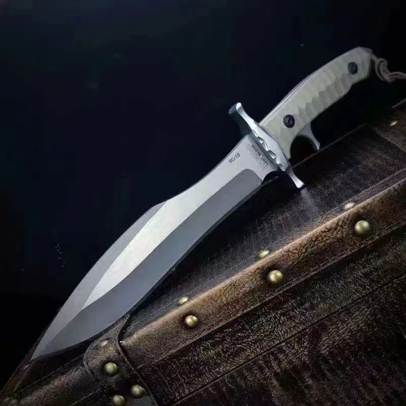 Stallone MK9 Wild Survival Straight Knife 9Cr18Mov Blade G10 Handle Outdoor Hiking Hunting Tactical Fixed Blade knives EDC Tools
Stallone MK9 Wild Survival Straight Knife 9Cr18Mov Blade G10 Handle Outdoor Hiking Hunting Tactical Fixed Blade knives EDC Tools