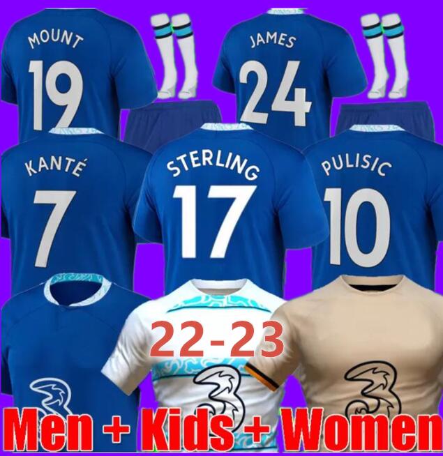 22 23 STERLING CFC Soccer Jerseys PULISIC MOUNT HAVERTZ ZIYECH CHILWELL 23 football shirt men kids women WERNER kits HUDSON ODOI KANTE tops uniform set socks, 12
22 23 STERLING CFC Soccer Jerseys PULISIC MOUNT HAVERTZ ZIYECH CHILWELL 23 football shirt men kids women WERNER kits HUDSON ODOI KANTE tops uniform set socks, 12