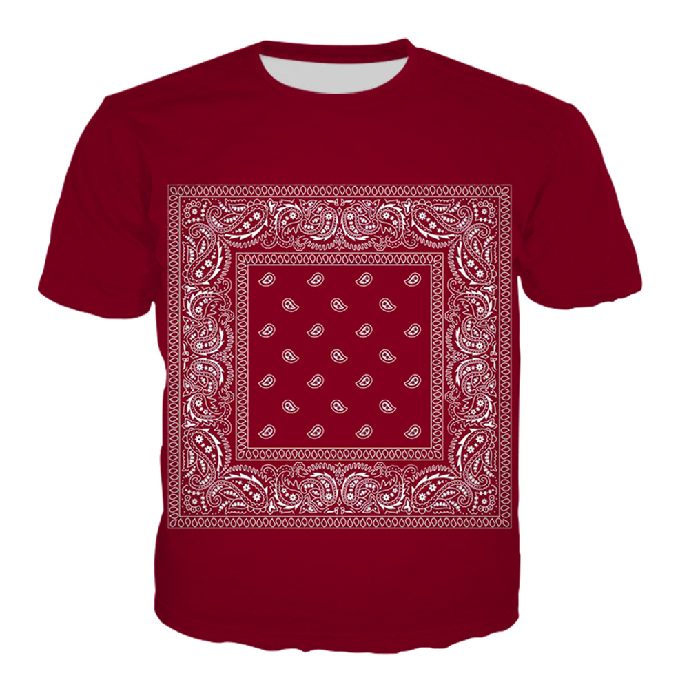 New 3D Printing Bandana Fashion Men Women Tracksuits Crewneck T shirt Plus Size -6XL Harajuku0003, Colorful
New 3D Printing Bandana Fashion Men Women Tracksuits Crewneck T shirt Plus Size -6XL Harajuku0003, Colorful