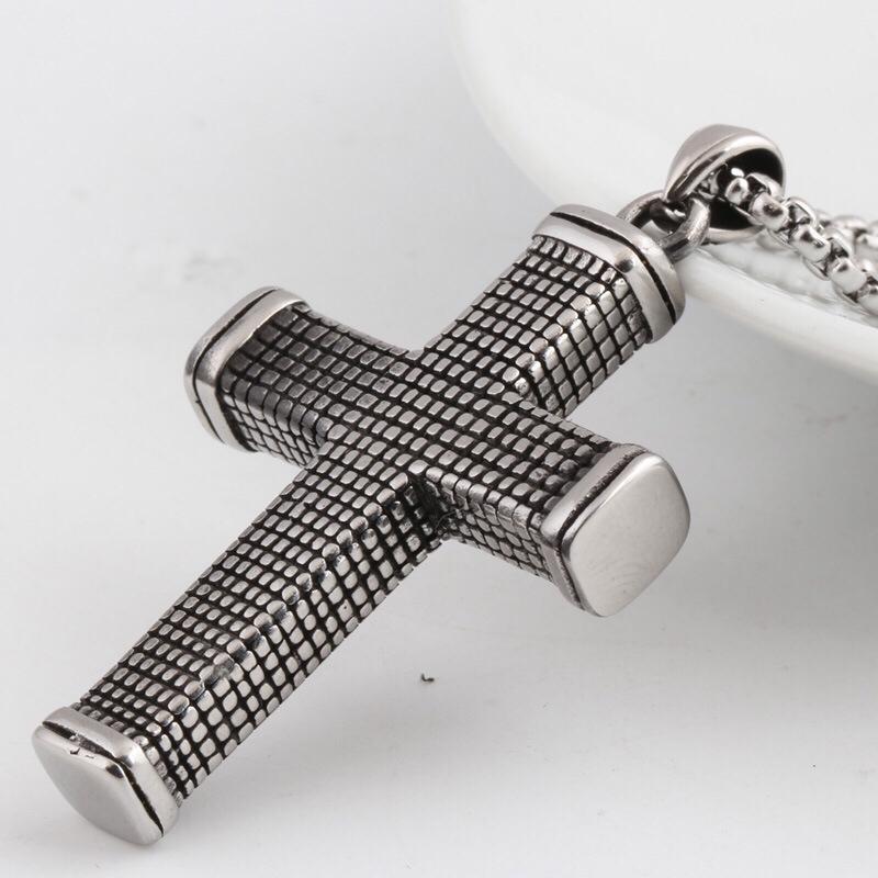 Pendant Necklaces YiSheng Stainless Steel Cross Necklace, Retro Punk Hip Hop, Fashion Design
Pendant Necklaces YiSheng Stainless Steel Cross Necklace, Retro Punk Hip Hop, Fashion Design