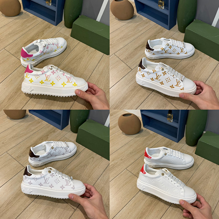 Dupe LV Time Out Real Leather Sneaker slippers Fashion Printed casual shoes Designer shoes 6 color -41, Style 2
Dupe LV Time Out Real Leather Sneaker slippers Fashion Printed casual shoes Designer shoes 6 color -41, Style 2
