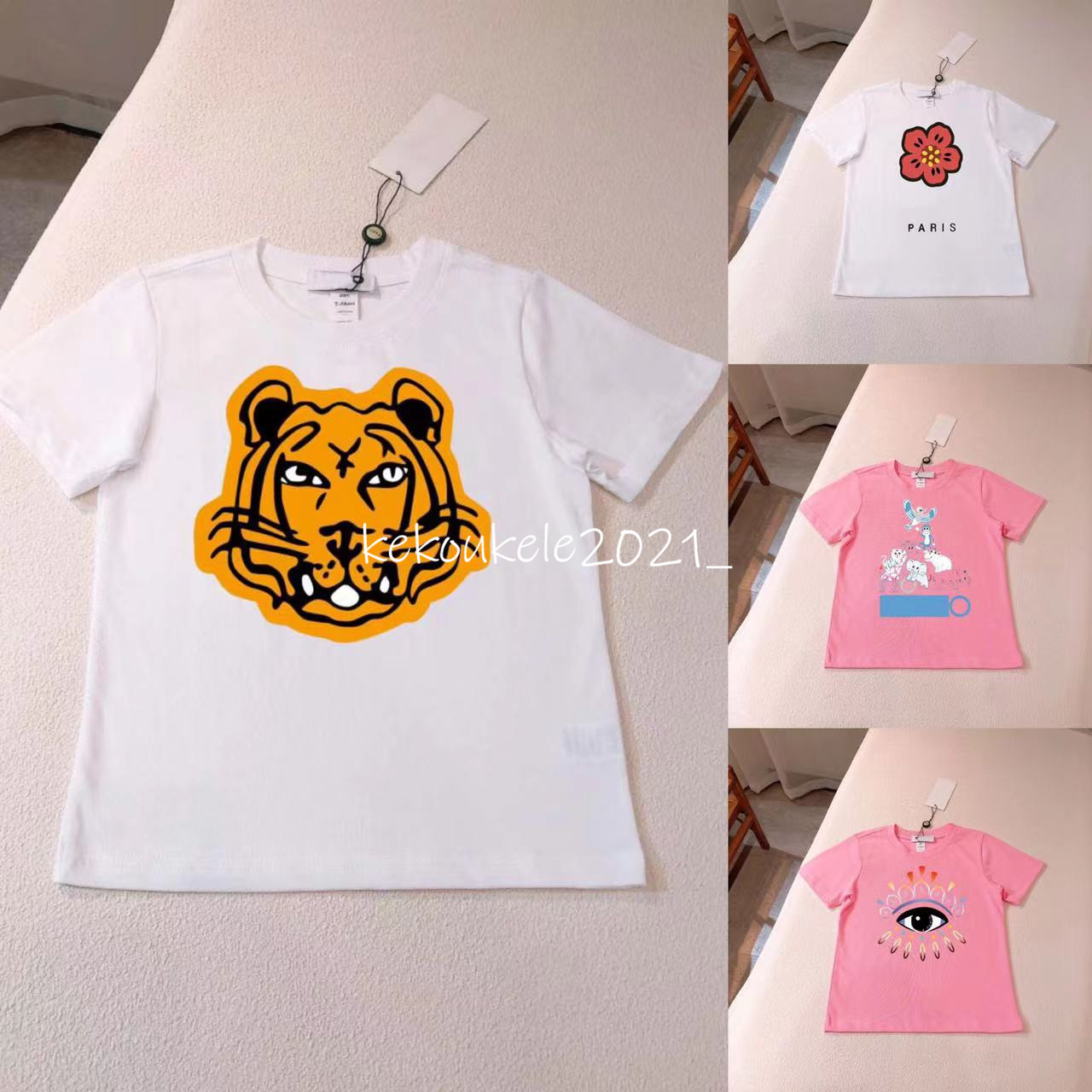 Design Tiger Kids T-shirts Boys Girls Short Sleeves Cotton T Shirt Adults and Children Summer Tees Baby Tops
Design Tiger Kids T-shirts Boys Girls Short Sleeves Cotton T Shirt Adults and Children Summer Tees Baby Tops
