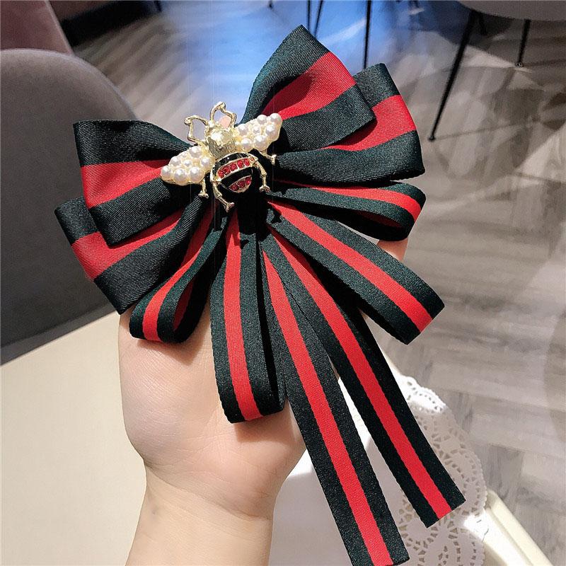 Pins, Brooches Striped Ribbon Bow Lace Pearls Animal Brooch For Women Honeybee Collar Flower Lapel Pin Clothes Accessories Lady Gifts
Pins, Brooches Striped Ribbon Bow Lace Pearls Animal Brooch For Women Honeybee Collar Flower Lapel Pin Clothes Accessories Lady Gifts