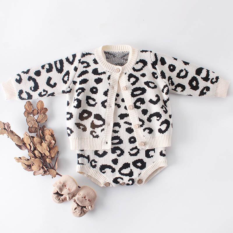Clothing Sets Baby Girl Fashion Suit Clothes Cotton Knit Set Leopard Coat Romper Spring Autumn Infant Winter OutfitClothing, 86022-jumpsuit
Clothing Sets Baby Girl Fashion Suit Clothes Cotton Knit Set Leopard Coat Romper Spring Autumn Infant Winter OutfitClothing, 86022-jumpsuit