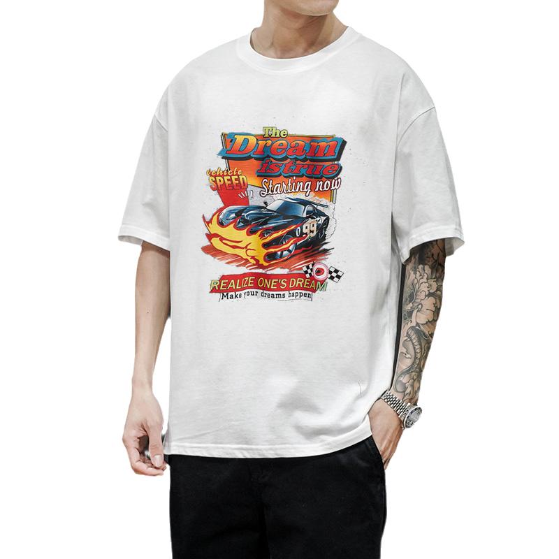 Men' T-Shirts Vintage Style The Dream Is True Racing Car Printed T Shirt Fashion Casual Women Men Short Sleeve Tops StreetWear Tee Camiseta, Ts06393-black
Men' T-Shirts Vintage Style The Dream Is True Racing Car Printed T Shirt Fashion Casual Women Men Short Sleeve Tops StreetWear Tee Camiseta, Ts06393-black