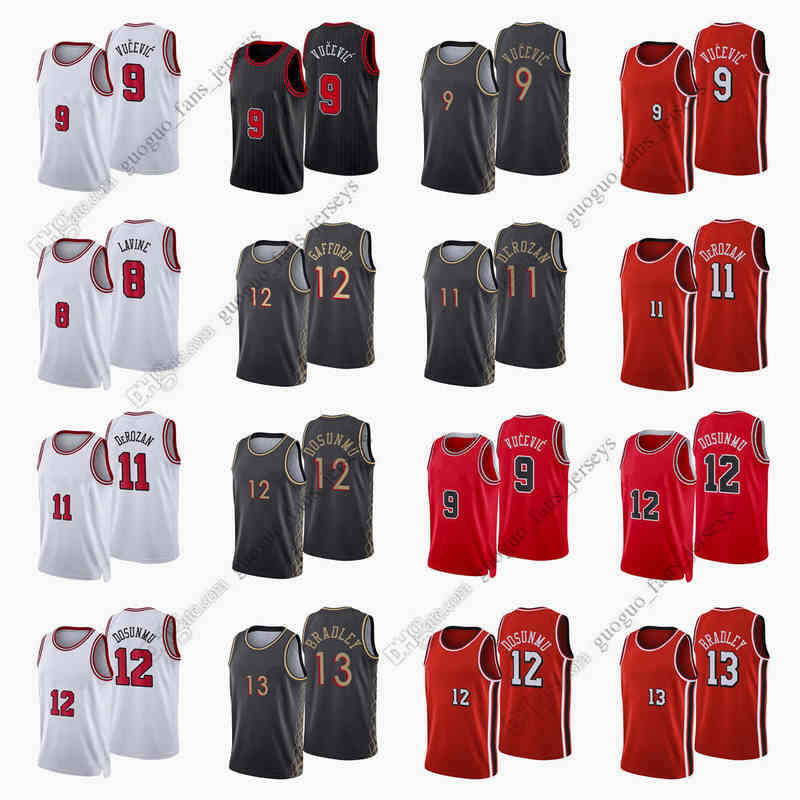 Custom Printed 2022 New City Basketball Jerseys 8 LaVine 9 Vucevic 11 DeRozan 12 Gafford 13 Bradley Red White Black High Quality Jersey
Custom Printed 2022 New City Basketball Jerseys 8 LaVine 9 Vucevic 11 DeRozan 12 Gafford 13 Bradley Red White Black High Quality Jersey