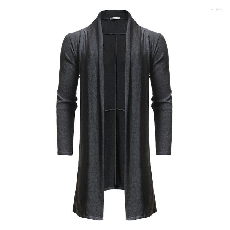 Men's Trench Coats Men Hip Hop Long Coat Knitted Cardigan Nightclub DJ Singer Punk Rock Cloak Stage Costume Casual Cape Jackets Kend22, Black
Men's Trench Coats Men Hip Hop Long Coat Knitted Cardigan Nightclub DJ Singer Punk Rock Cloak Stage Costume Casual Cape Jackets Kend22, Black