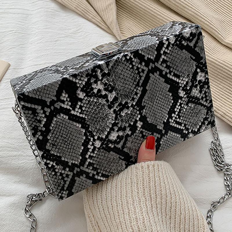 Evening Bags Women Summer Crossbody Luxury Designer Snake Print Square Bag For Female Ladies Chain Diagonal Box Packages, 50 pcs choose this
Evening Bags Women Summer Crossbody Luxury Designer Snake Print Square Bag For Female Ladies Chain Diagonal Box Packages, 50 pcs choose this