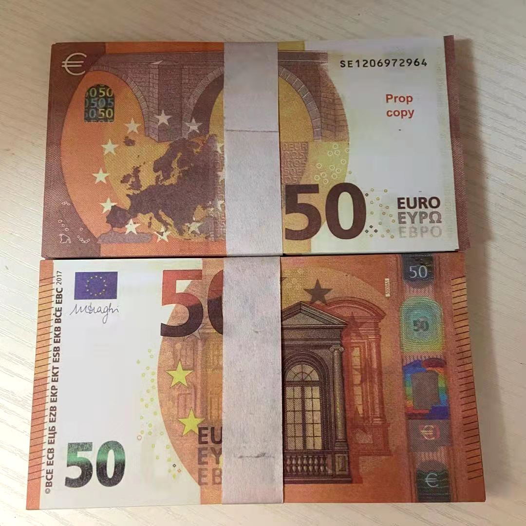 Most Realistic Props Money Children's Prop euro 50 Toys fake money prop Adult Game Designers Special Movie Bar Stage Bags-227 Bhrah
Most Realistic Props Money Children's Prop euro 50 Toys fake money prop Adult Game Designers Special Movie Bar Stage Bags-227 Bhrah