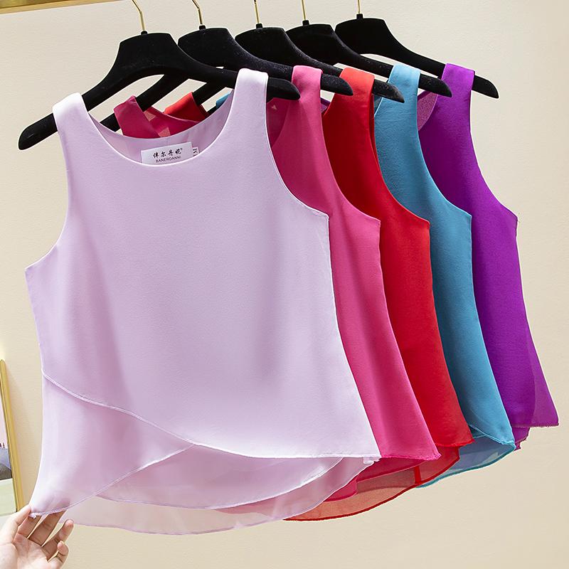 Women's Blouses & Shirts Fashion Korea Brand Summer Casual Shirt Crew Neck Solid Color Chiffon Loose Women's Clothing Blusas Mujer De Mo, Rose red
Women's Blouses & Shirts Fashion Korea Brand Summer Casual Shirt Crew Neck Solid Color Chiffon Loose Women's Clothing Blusas Mujer De Mo, Rose red