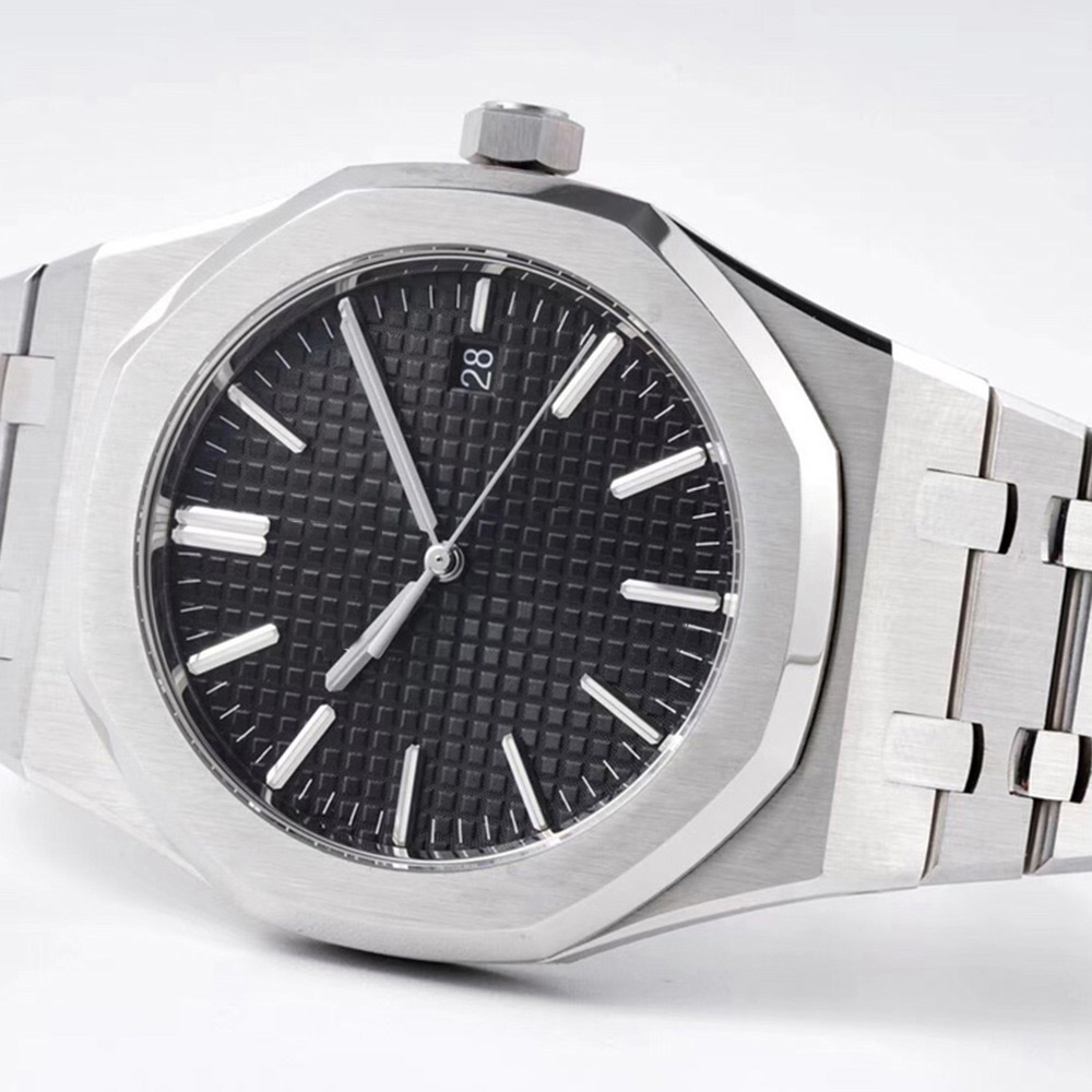 Mens Watch Automatic Mechanical Watches 41mm Waterproof Wristwatch Montre de Luxe Business Wristwatches, Colour 5