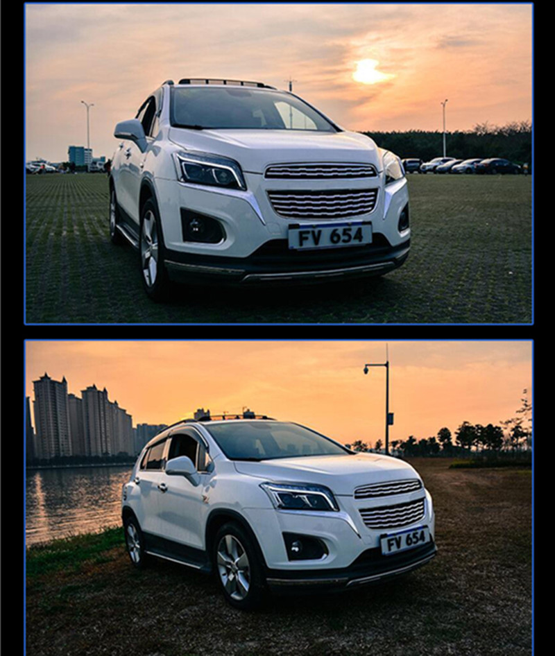 Auto Head Lamp For Trax LED Headlight 2013-17 Chevrolet LED Beam Low Bulb Turn Signal Headlights Daytime Running Light