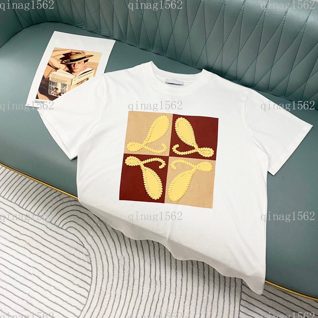 Men's and women's T-shirt splicing printing short sleeve early spring double strand fine cotton fabric digital printing process t1119, White
Men's and women's T-shirt splicing printing short sleeve early spring double strand fine cotton fabric digital printing process t1119, White