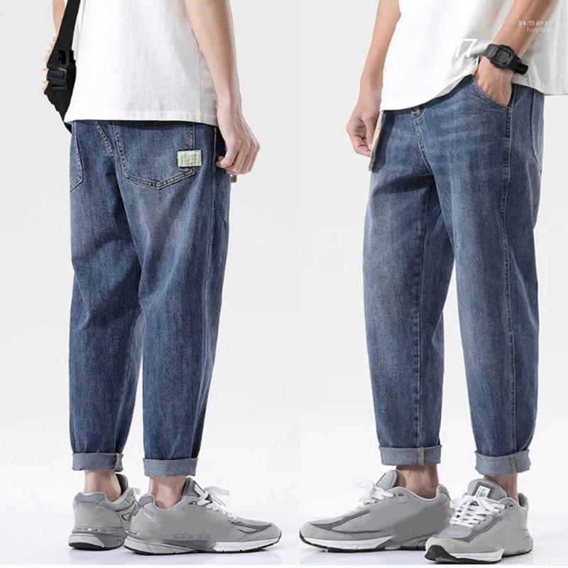 Men's Jeans Straight Men Cargo Pants Japanese Style Vintage Streetwear Blue Washed Loose Wild Trousers Casual Denim PantsMen's Bert22, Dark blue
Men's Jeans Straight Men Cargo Pants Japanese Style Vintage Streetwear Blue Washed Loose Wild Trousers Casual Denim PantsMen's Bert22, Dark blue