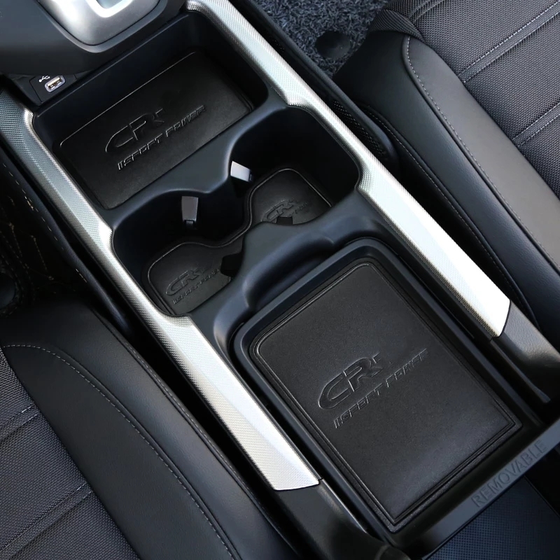 Car Storage Sink Mat Leather Slip Mats For Honda Coasters Door Slip Mats Door Protectors Leather Coasters