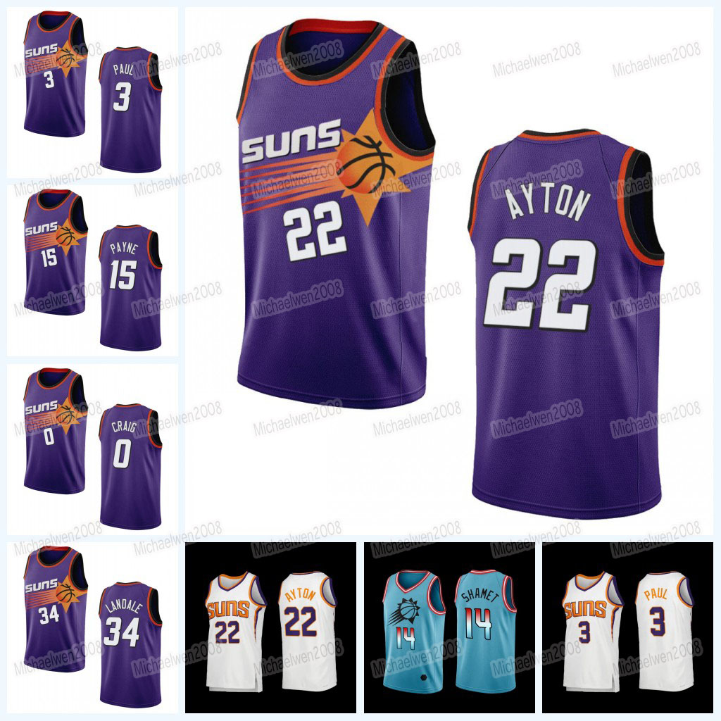 Deandre Ayton Custom Suns 2022-23 Classic Edition Jersey Torrey Craig Chris Paul Jock Landale Landry Shamet Cameron Payne Damion Lee Cameron Johnson Wainright, Men
Deandre Ayton Custom Suns 2022-23 Classic Edition Jersey Torrey Craig Chris Paul Jock Landale Landry Shamet Cameron Payne Damion Lee Cameron Johnson Wainright, Men