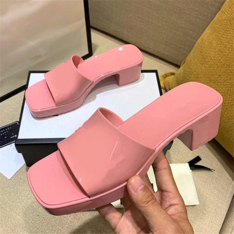 2022 Brand Designer Women Slipper Fashion Jelly Slide High Heel Slippers Summer Outdoor Beach Thick Sole Lady Sandals Shoes with Top Quality, Price difference
2022 Brand Designer Women Slipper Fashion Jelly Slide High Heel Slippers Summer Outdoor Beach Thick Sole Lady Sandals Shoes with Top Quality, Price difference