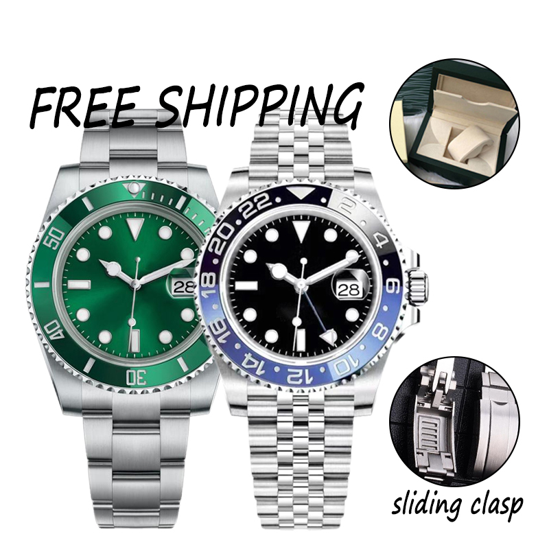 Movement Mens Watches 40mm Automatic Mechanical Watch Full Stainless Steel sliding clasp Blue Black Ceramic Sapphire WristWatches Super luminous montre de luxe, Color 4
Movement Mens Watches 40mm Automatic Mechanical Watch Full Stainless Steel sliding clasp Blue Black Ceramic Sapphire WristWatches Super luminous montre de luxe, Color 4