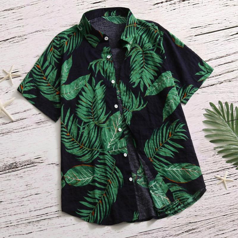 Fashion Summer Shirt Men' Floral Print Loose Casual Hawaiian Button Hawaii Beach Short Sleeve Top Blouse Camisa #45 Shirts, Gray
Fashion Summer Shirt Men' Floral Print Loose Casual Hawaiian Button Hawaii Beach Short Sleeve Top Blouse Camisa #45 Shirts, Gray