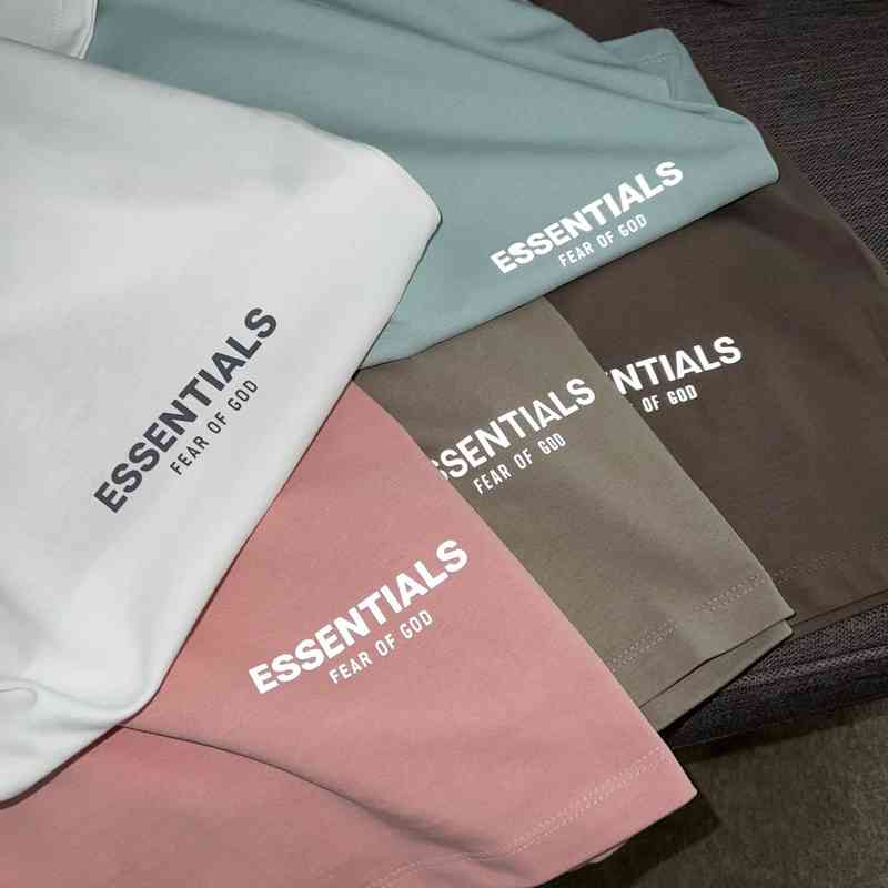 Men's Fashion Personality Trend New Short-sleeved Brand Wholesale Fog Fear of Essentials Multi Thread Bottom Reflective Short Sleeve and Women's T-shirt, White
Men's Fashion Personality Trend New Short-sleeved Brand Wholesale Fog Fear of Essentials Multi Thread Bottom Reflective Short Sleeve and Women's T-shirt, White