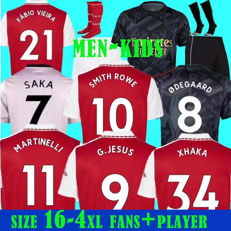 16-4XL 21 22 23 SMITH ROWE G.JESUS soccer jerseys Fans Player version ODEGAARD THOMAS MARTINELLI TIERNEY ArSen tops 2022 2023 SAKA football shirt Men Kids kit uniforms, Fans specail
16-4XL 21 22 23 SMITH ROWE G.JESUS soccer jerseys Fans Player version ODEGAARD THOMAS MARTINELLI TIERNEY ArSen tops 2022 2023 SAKA football shirt Men Kids kit uniforms, Fans specail