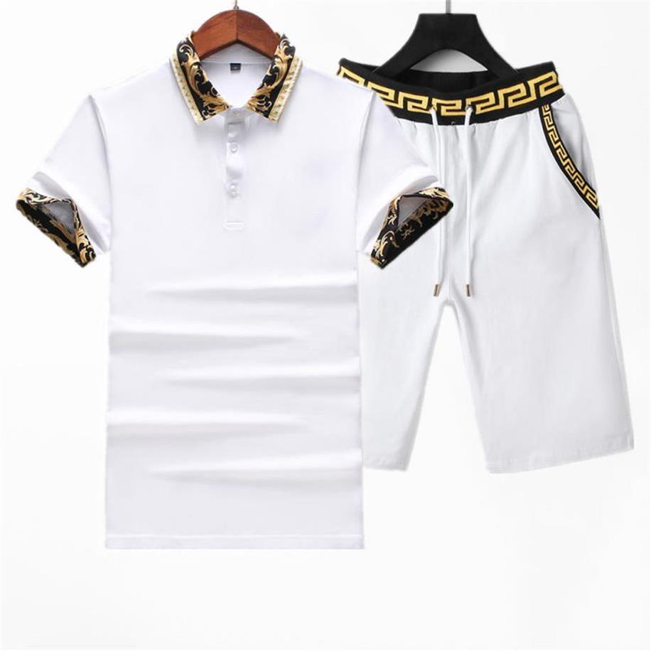 2022 Milan international Men's Tracksuits summer trend striped plaid stitching summer casual short-sleeved pants two piece suit 888, Customize
2022 Milan international Men's Tracksuits summer trend striped plaid stitching summer casual short-sleeved pants two piece suit 888, Customize