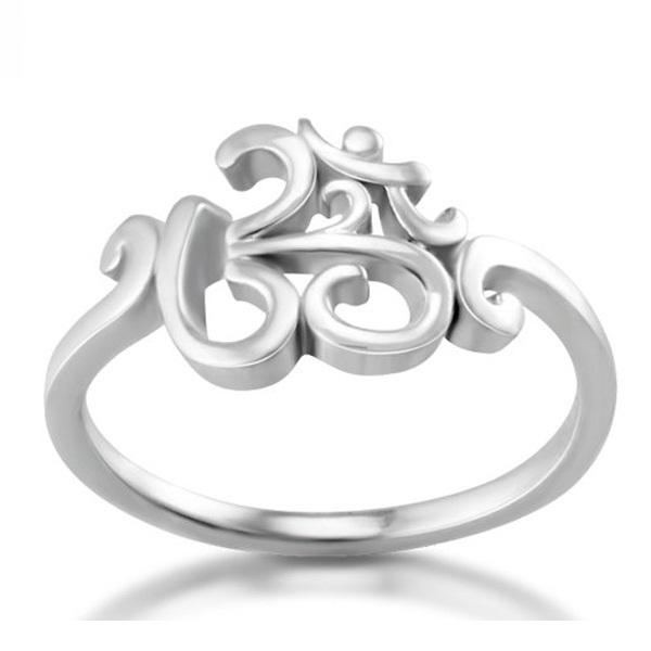 Cluster Rings 100% 925 Sterling Silver Women Men High Quality Fine Om Ohn India Symbol Yoga Jewelry RingCluster 
Cluster Rings 100% 925 Sterling Silver Women Men High Quality Fine Om Ohn India Symbol Yoga Jewelry RingCluster