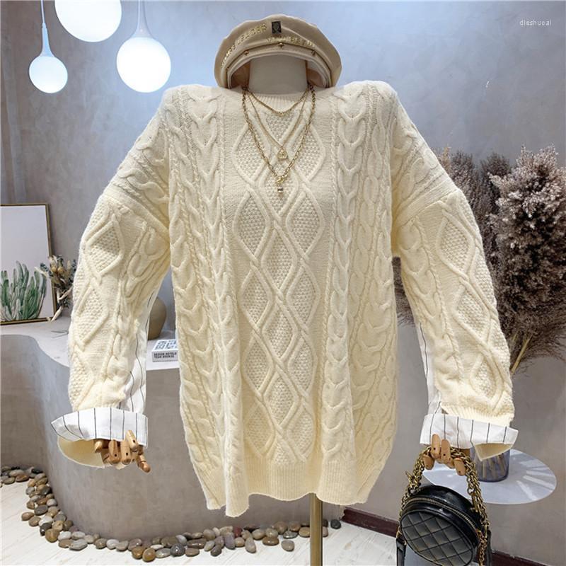 Women's Sweaters Niche Design Clothing 2022 Autumn Winter Fashion Loose Retro Lazy Twist Rhombic Medium Length Sweater, Pink
Women's Sweaters Niche Design Clothing 2022 Autumn Winter Fashion Loose Retro Lazy Twist Rhombic Medium Length Sweater, Pink