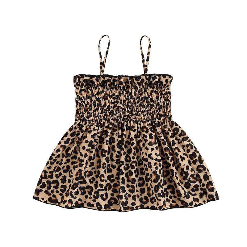 Girl's Dresses Fashion Summer Toddler Baby Girl Dress Leopard Print Sleeveless Strap A-Line Backless Outfits Clothes 1-6Y, As pic
Girl's Dresses Fashion Summer Toddler Baby Girl Dress Leopard Print Sleeveless Strap A-Line Backless Outfits Clothes 1-6Y, As pic