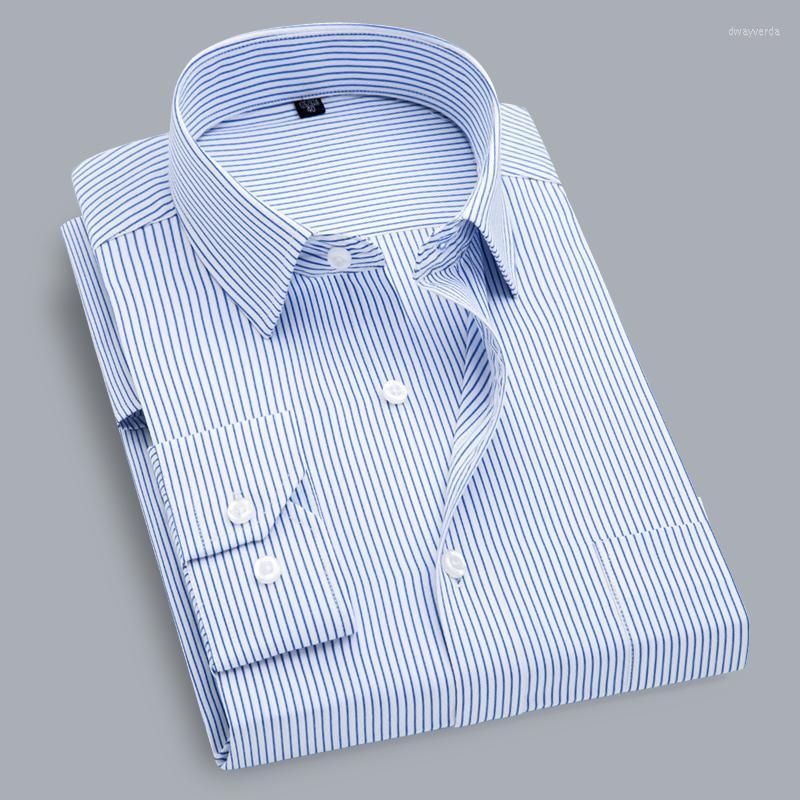 Men's Dress Shirts Stripe Shirt Men Business Long Sleeve Slim Fit Tuxedo Formal Mens Plus Size 7XL 8XL 9XLMen's Dway22, K08-6
Men's Dress Shirts Stripe Shirt Men Business Long Sleeve Slim Fit Tuxedo Formal Mens Plus Size 7XL 8XL 9XLMen's Dway22, K08-6
