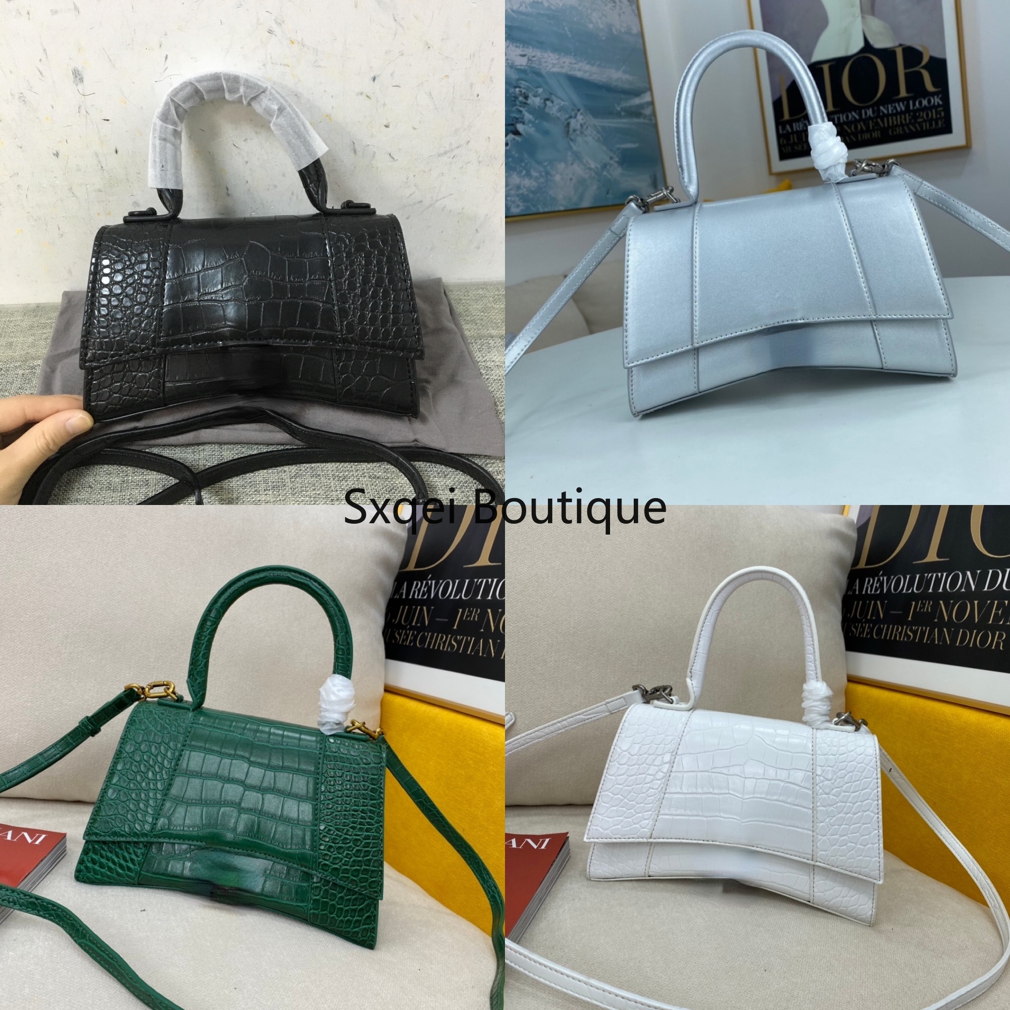 2022 Luxury Shoulder Bags for Women Crocodile Pattern Female Fashion Real Leather Handbag Shoulder Tote Small B Shape Buckle Purse High Quality, Size:18cm
2022 Luxury Shoulder Bags for Women Crocodile Pattern Female Fashion Real Leather Handbag Shoulder Tote Small B Shape Buckle Purse High Quality, Size:18cm