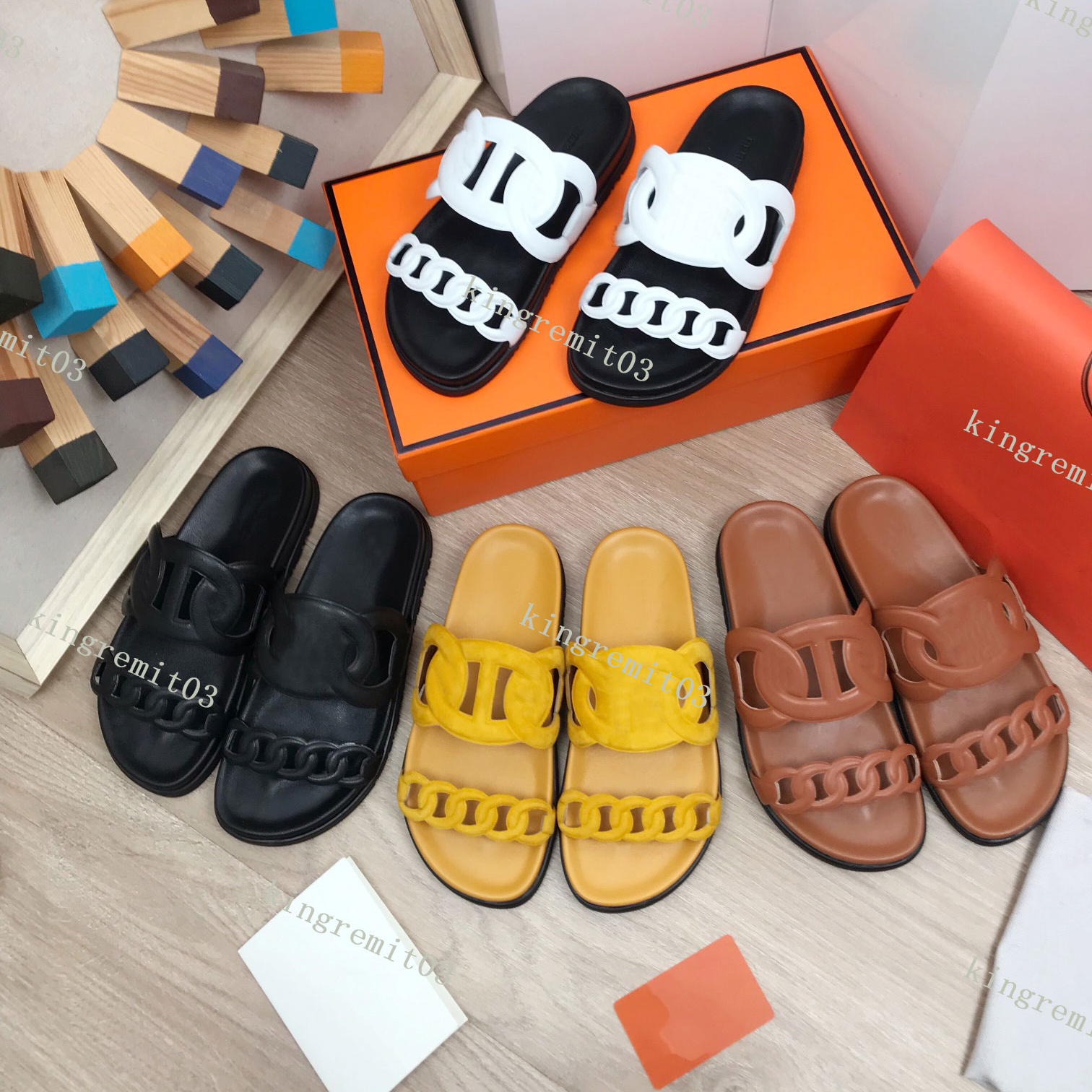 Extra Original H Sandals Designer Slippers Men Women Anti-skid and Wear-resistant, Color2
Extra Original H Sandals Designer Slippers Men Women Anti-skid and Wear-resistant, Color2