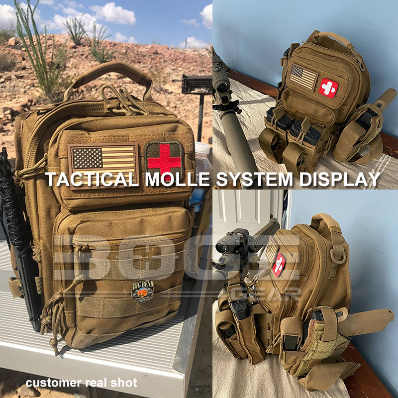 Tactical Shoulder Bag Rover Sling Pack Nylon Military Backpack Molle Assault Range Hunting Accessories Diaper Day Small 220507