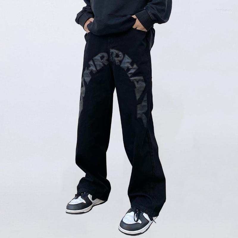 Men' Jeans Men' High Street Vibeins European And American Printing Letters Loose Y2k Pants Men Ins Bert22, Black
Men' Jeans Men' High Street Vibeins European And American Printing Letters Loose Y2k Pants Men Ins Bert22, Black