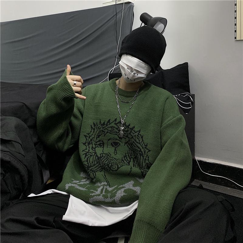 Men's Sweaters Men Women Baggy Sweater For Autumn Winter Korean Top Knitted Warm Thick Jumpers Clothing Y2k Vintage Graphic Jersey ClothesMe, Black
Men's Sweaters Men Women Baggy Sweater For Autumn Winter Korean Top Knitted Warm Thick Jumpers Clothing Y2k Vintage Graphic Jersey ClothesMe, Black